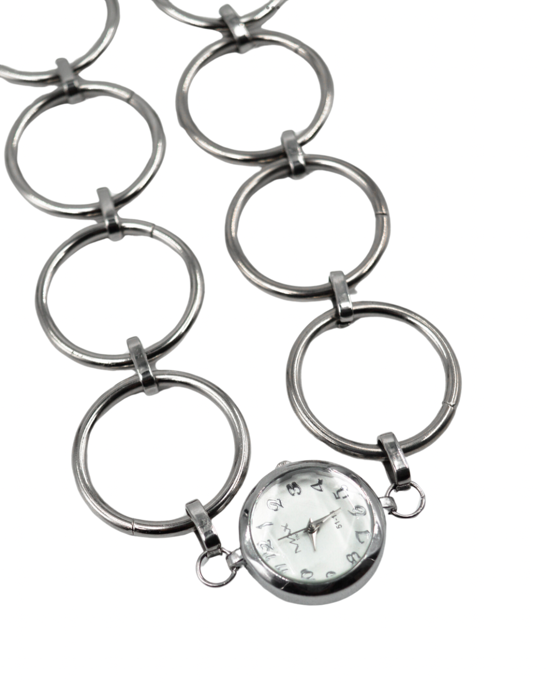 collar reloj argollas III