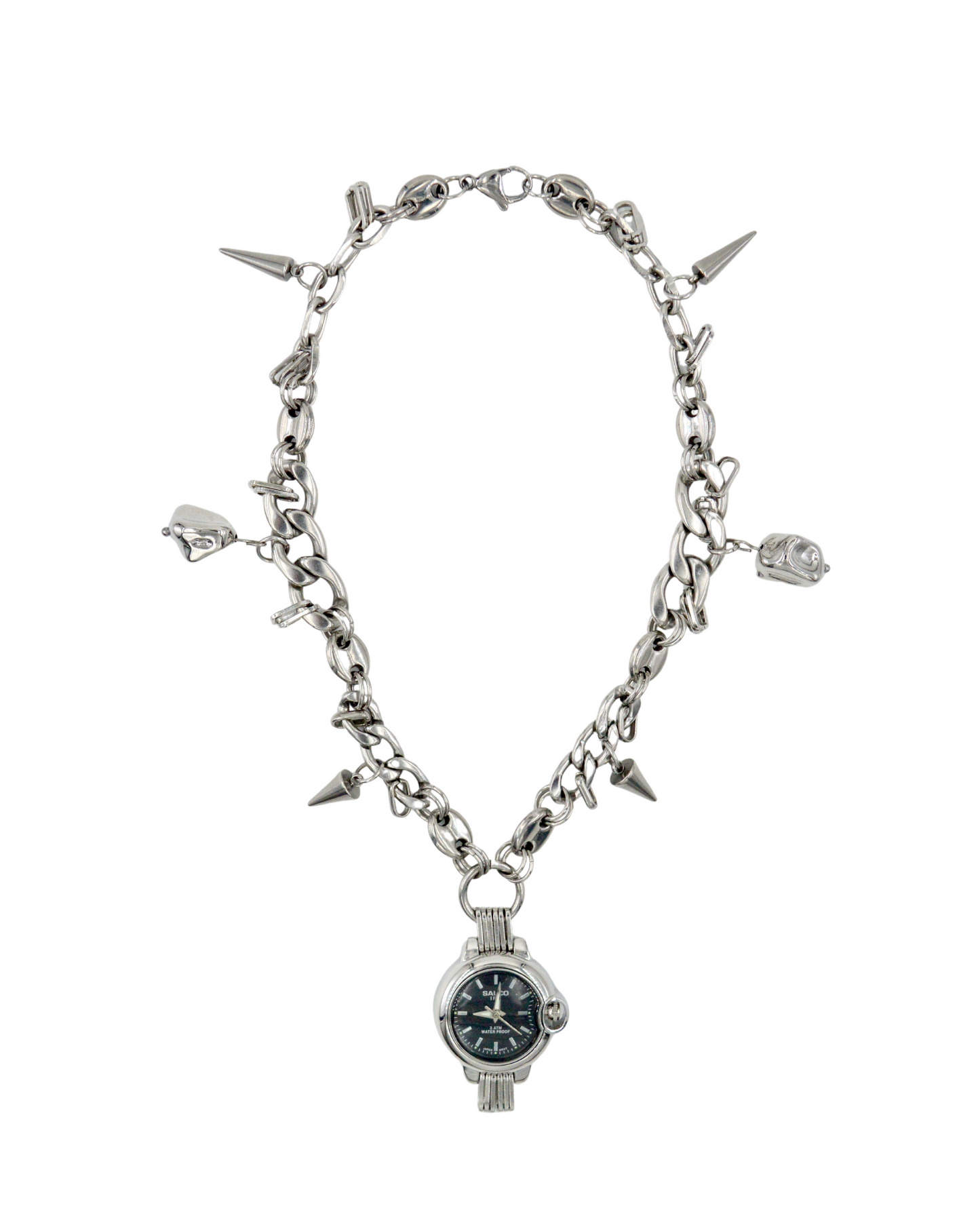 collar silver teeth