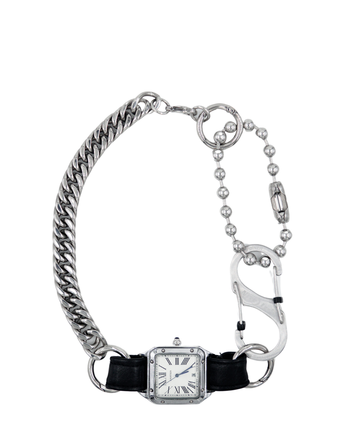 collar reloj “quiere mi cartier”