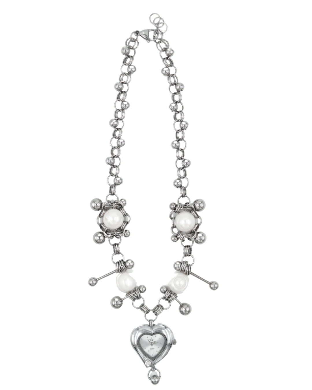 collar reloj WHITE <3