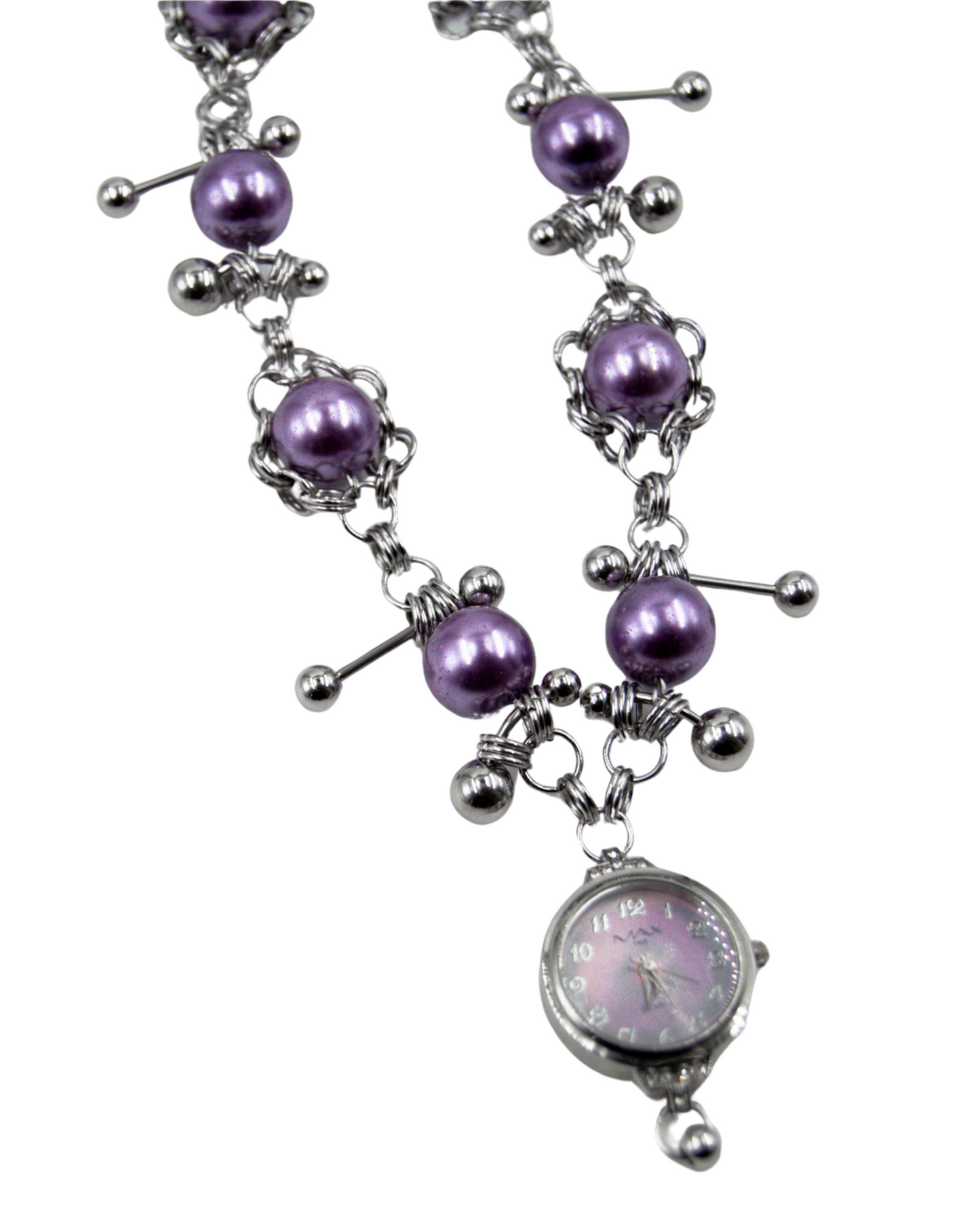 collar reloj PURPLE LEAN