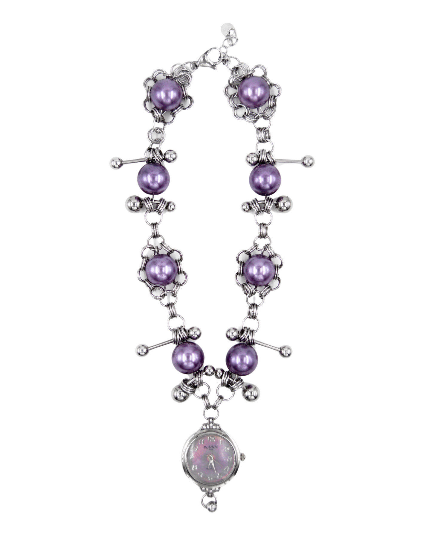 collar reloj PURPLE LEAN