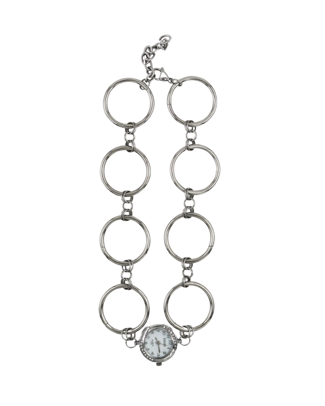 collar reloj argollas II