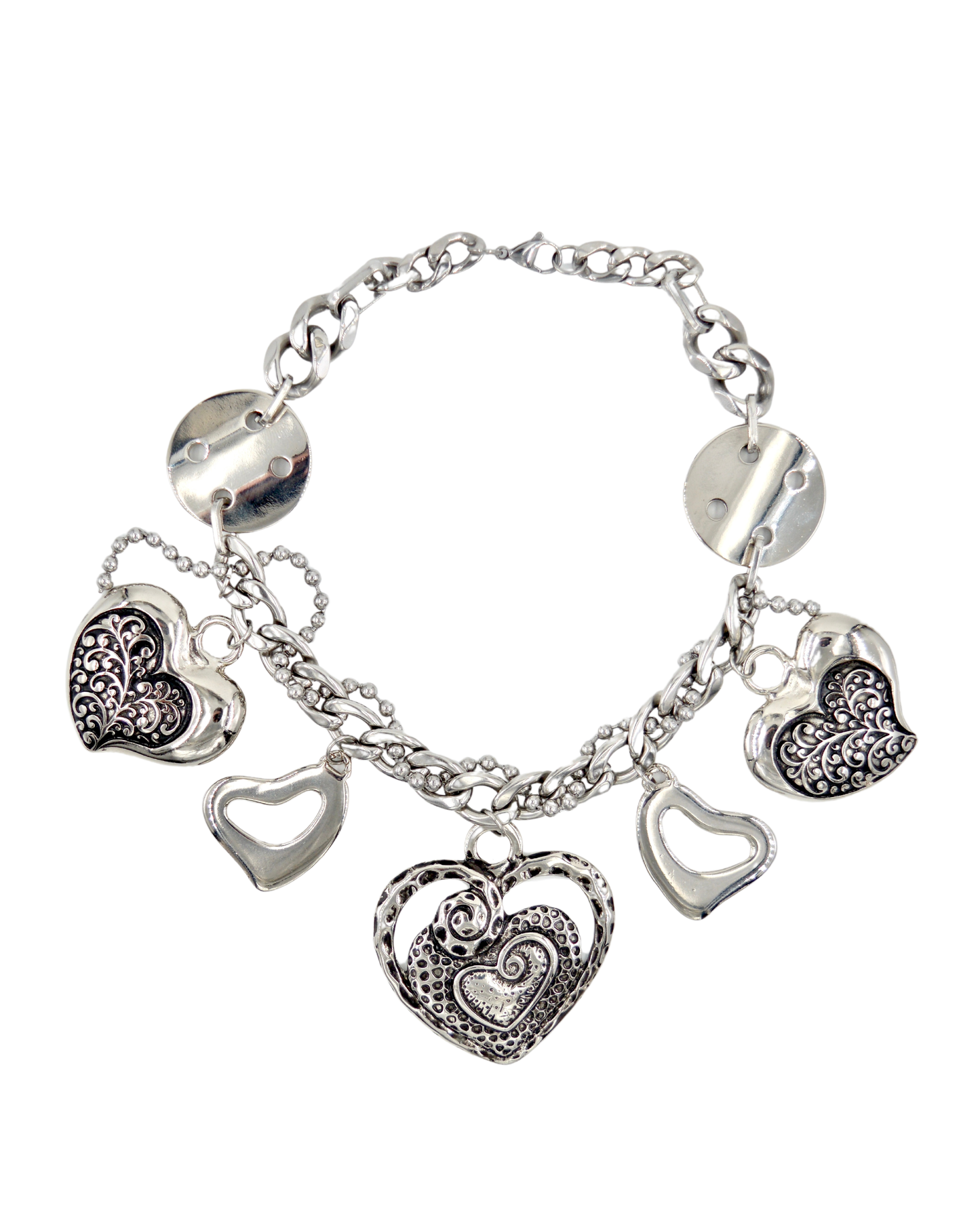 collar relajo corazón eterno
