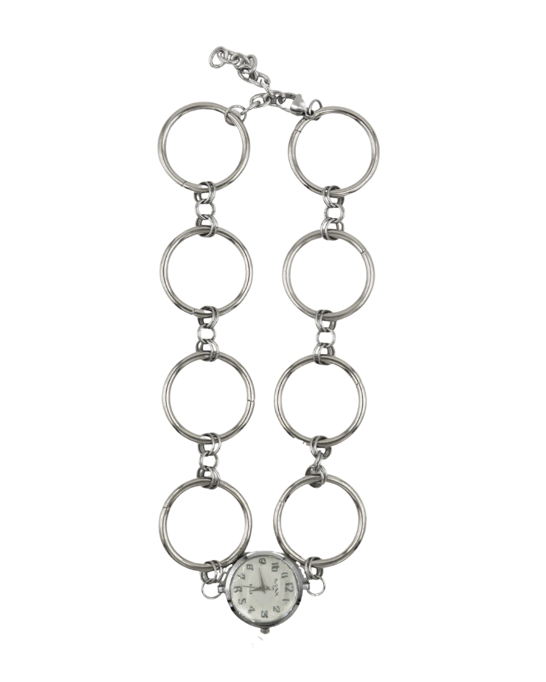 collar reloj argollas III