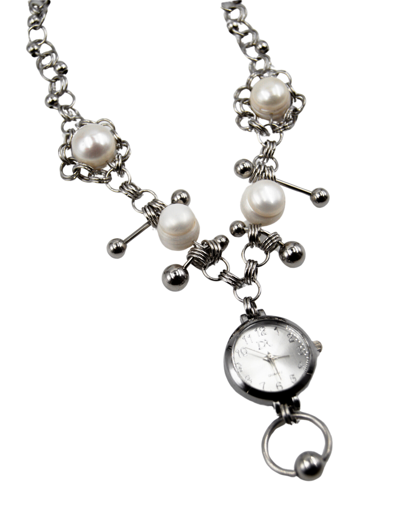 collar reloj WHITE PIERCING