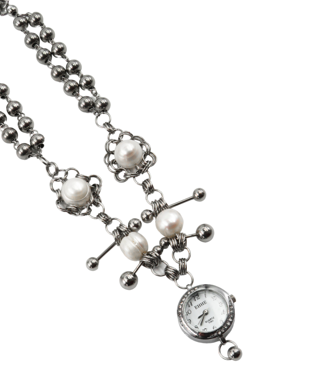 collar reloj WHITE MIST