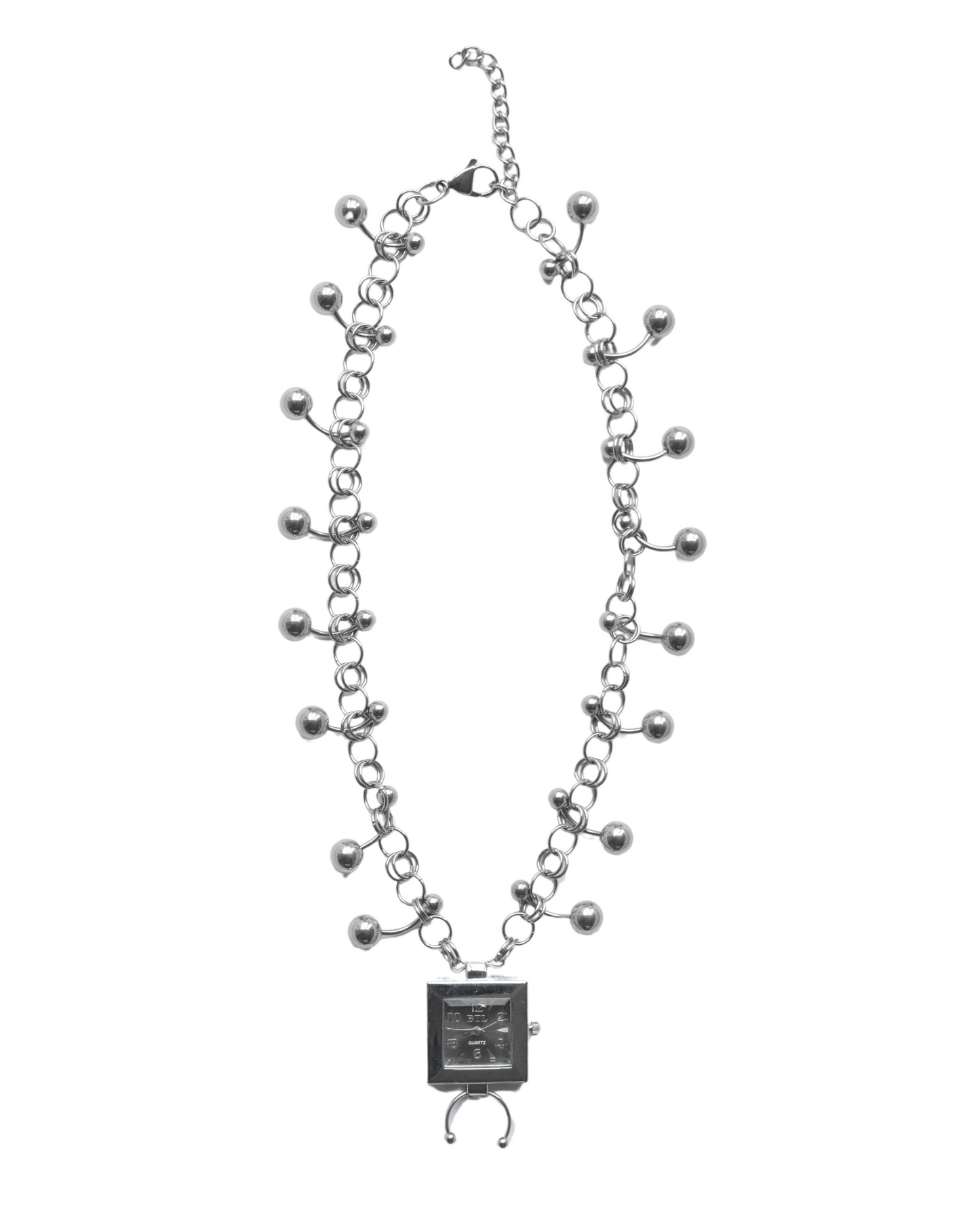 collar reloj piercing party