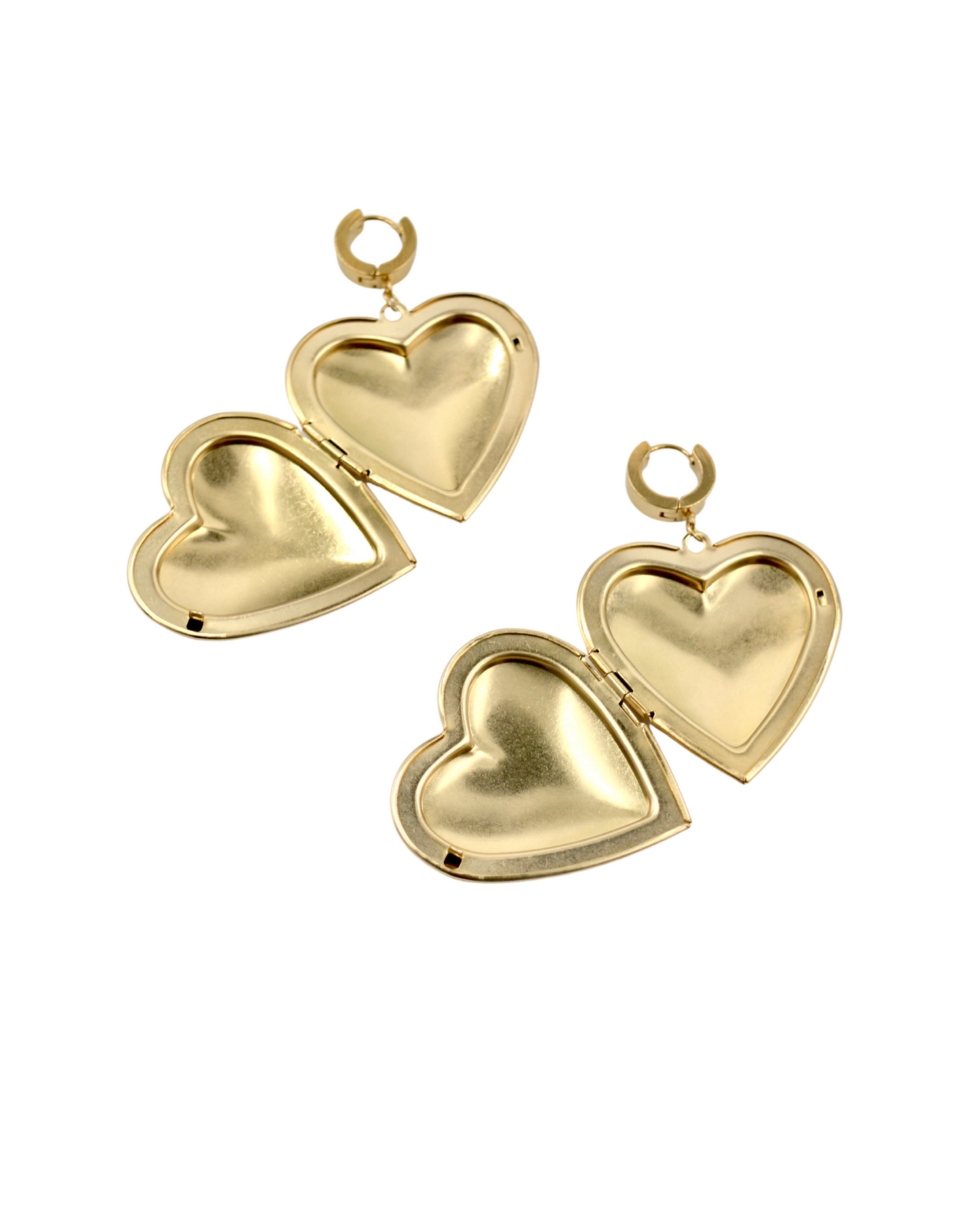 aretes relicario goldie