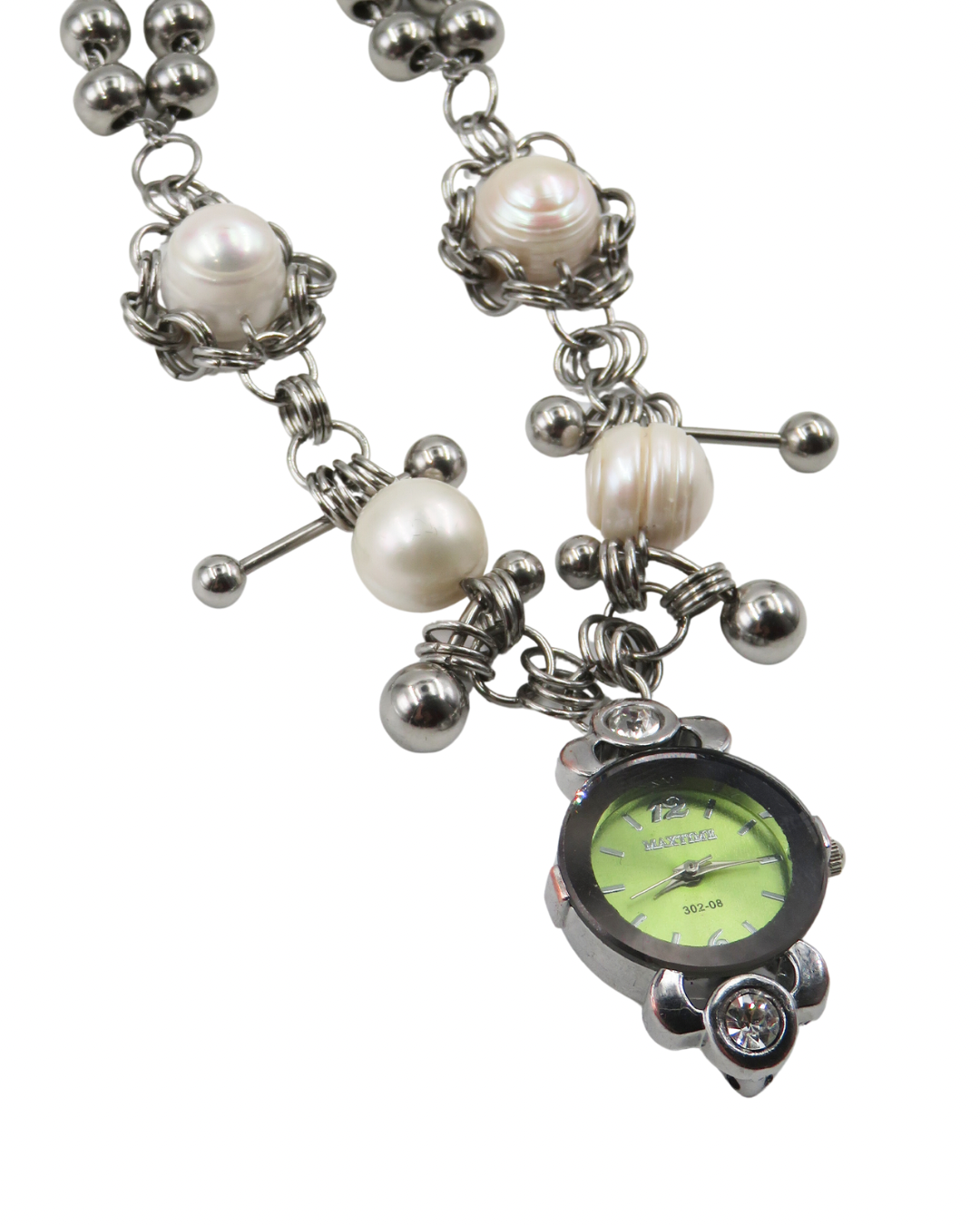 collar reloj GREEN MIST