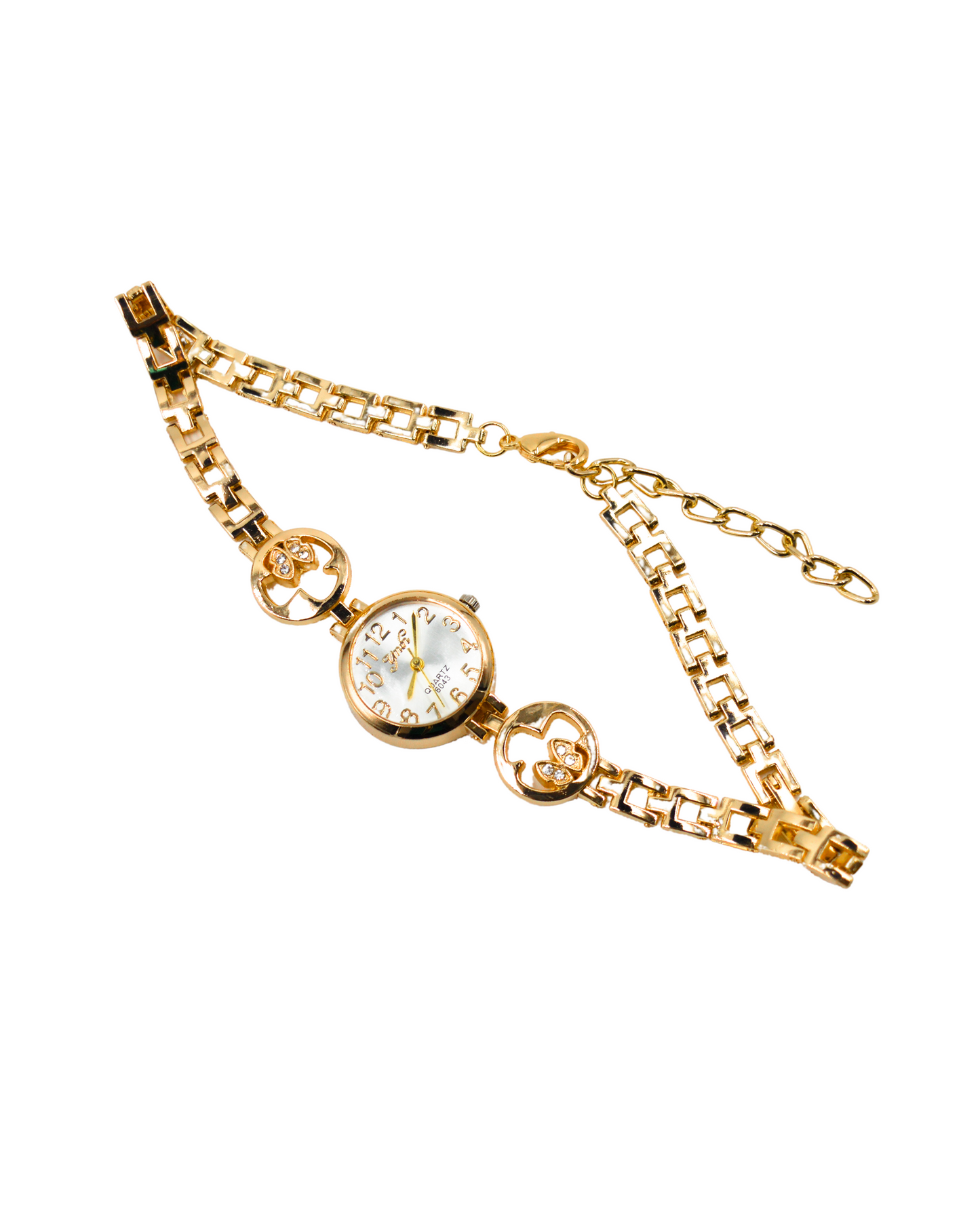 choker reloj rose-gold