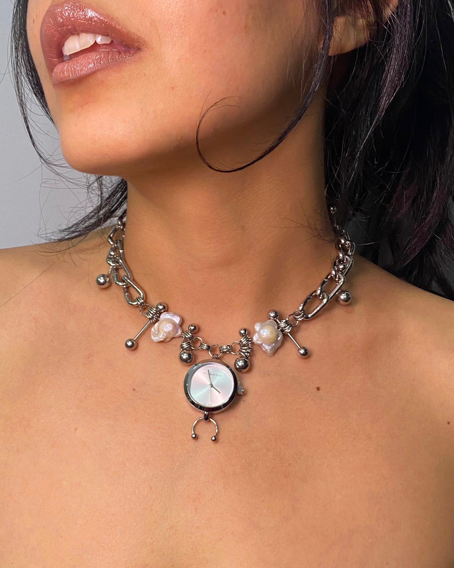 collar reloj punk dream