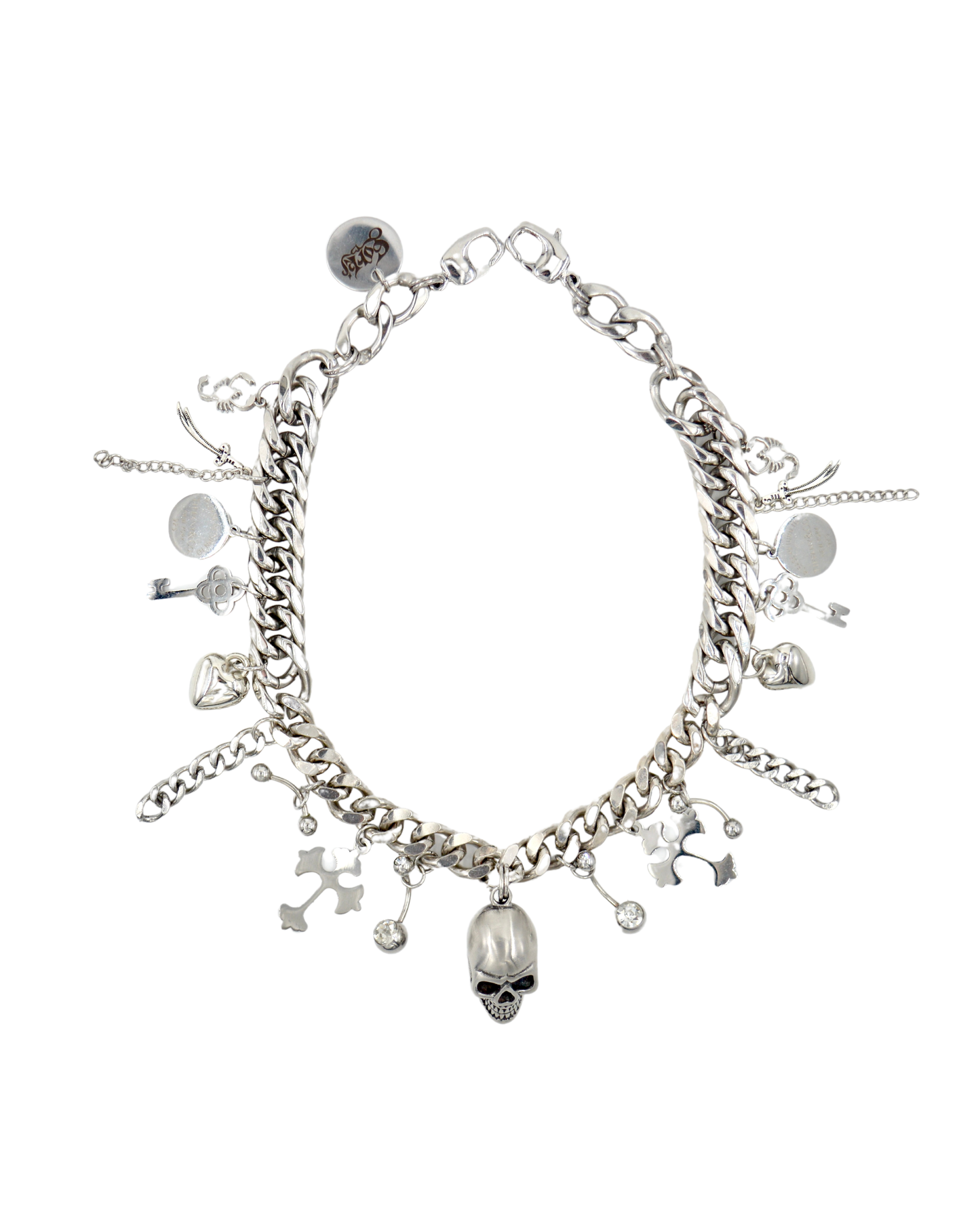 collar relajo skull