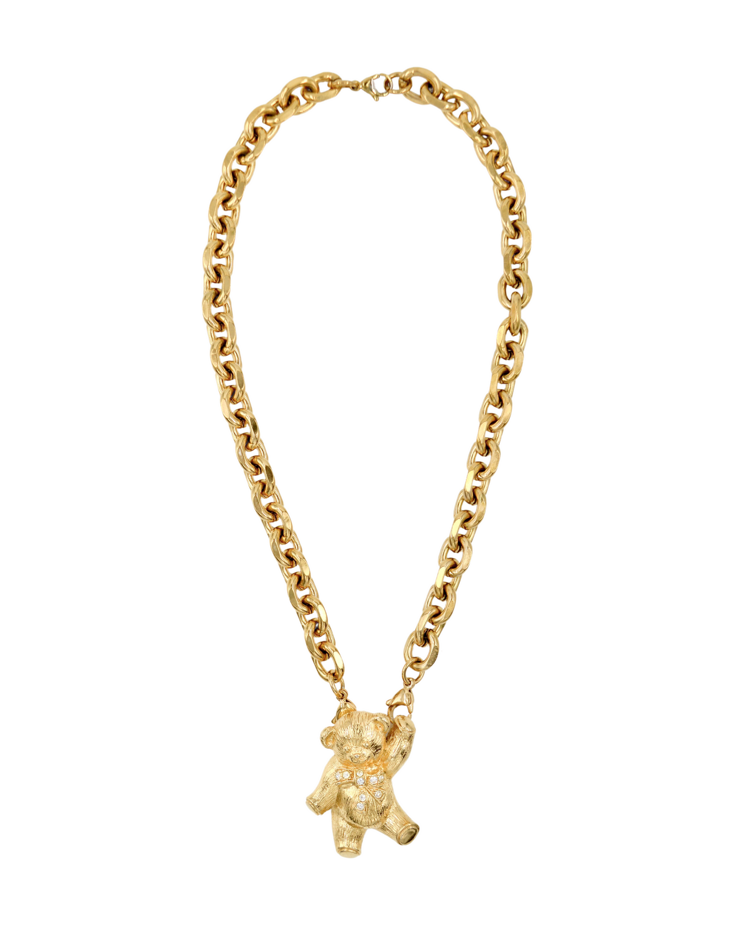collar/broche teddy