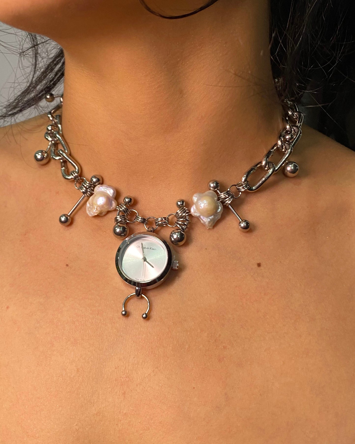collar reloj punk dream