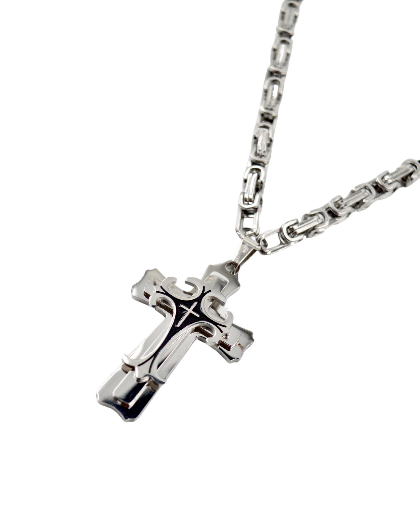 collar cruz BLACK