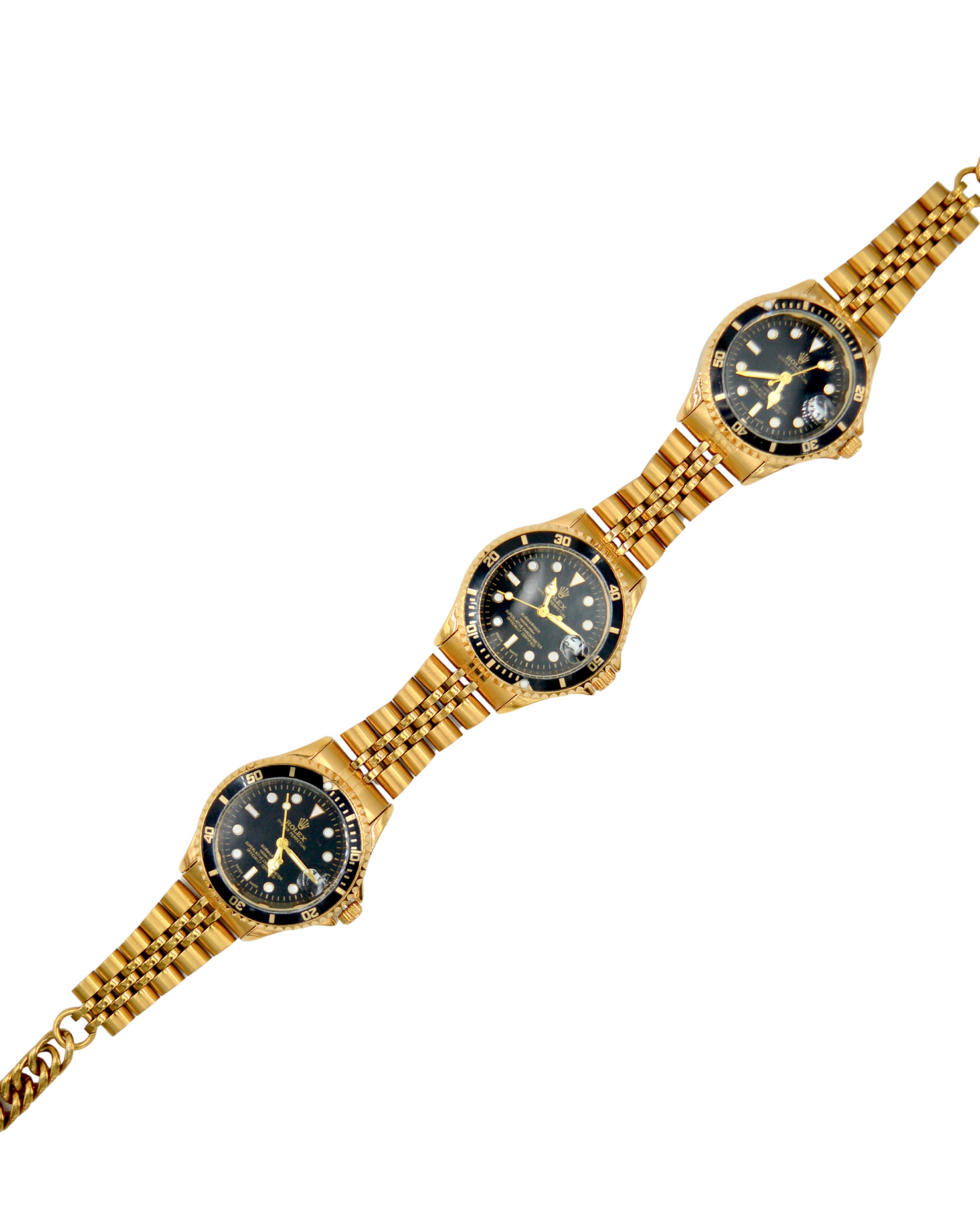choker TRÍO de relojes goldie