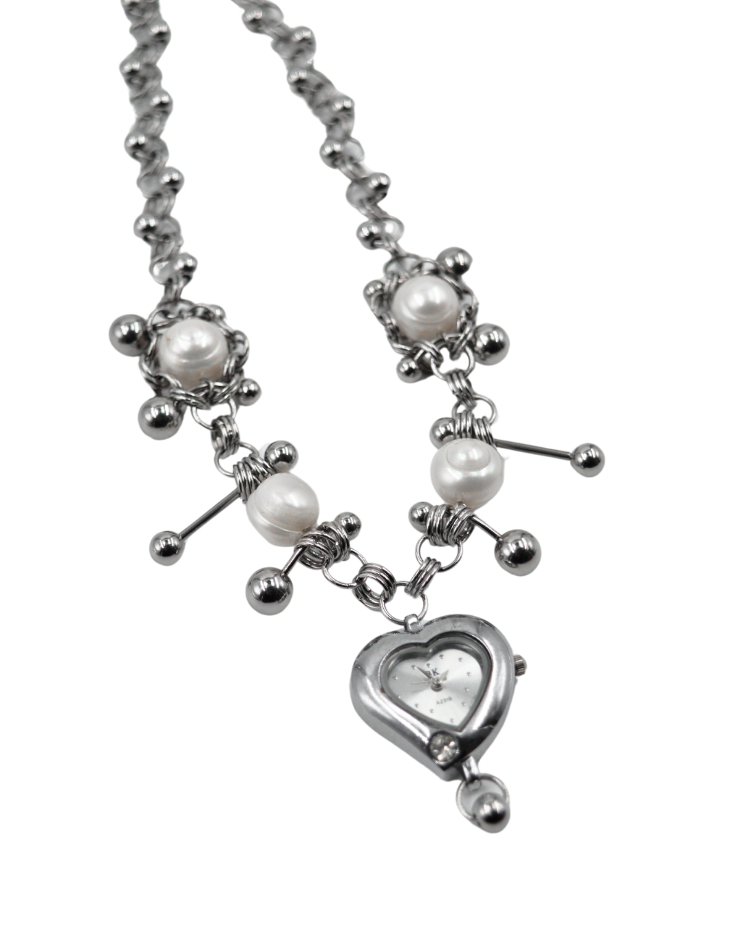 collar reloj WHITE <3