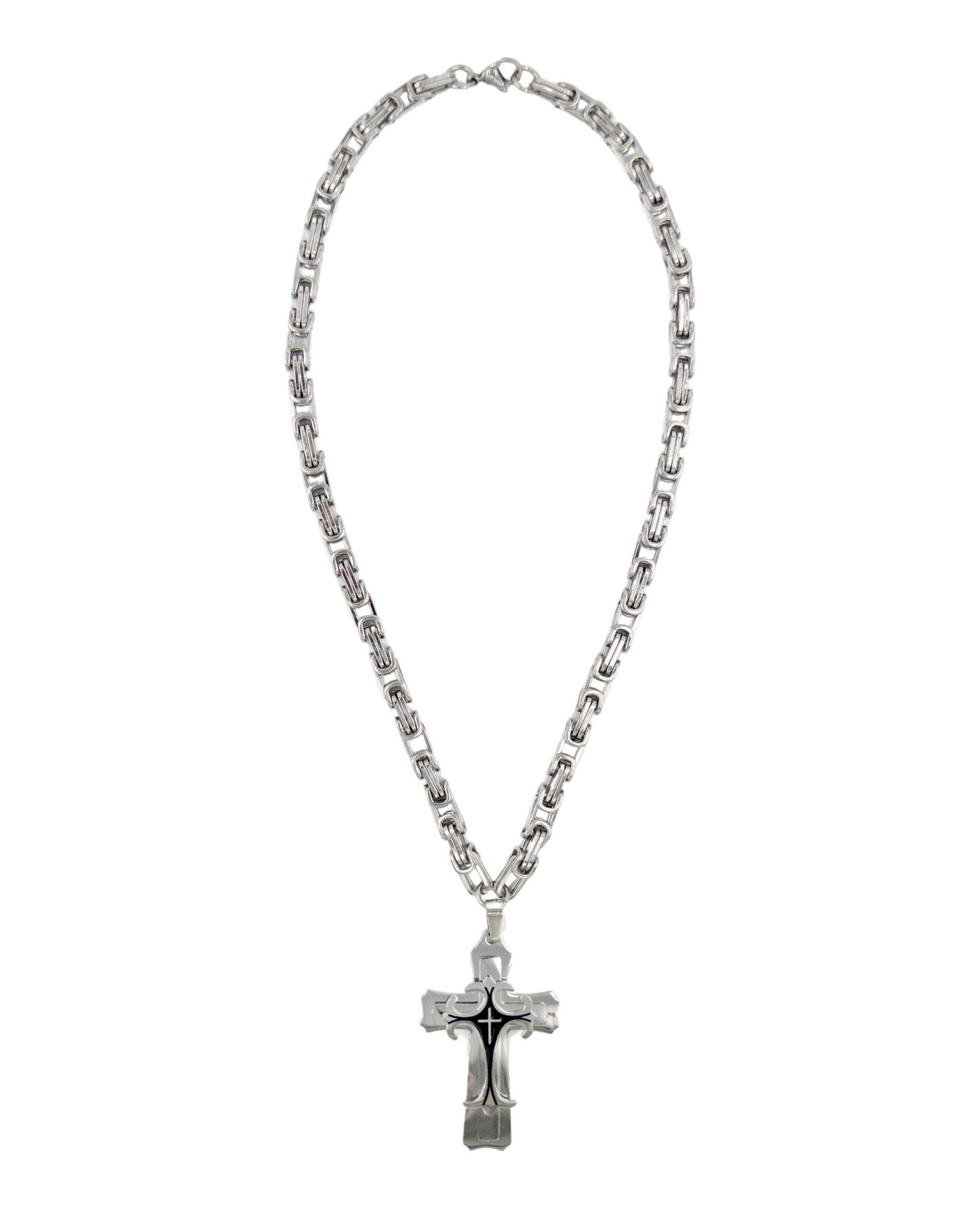 collar cruz BLACK