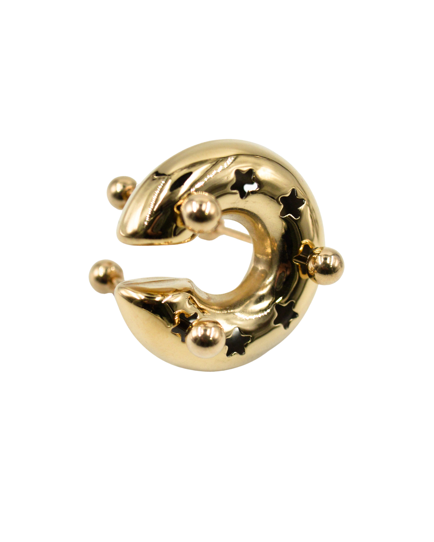 ear-cuff tosco “estrella”