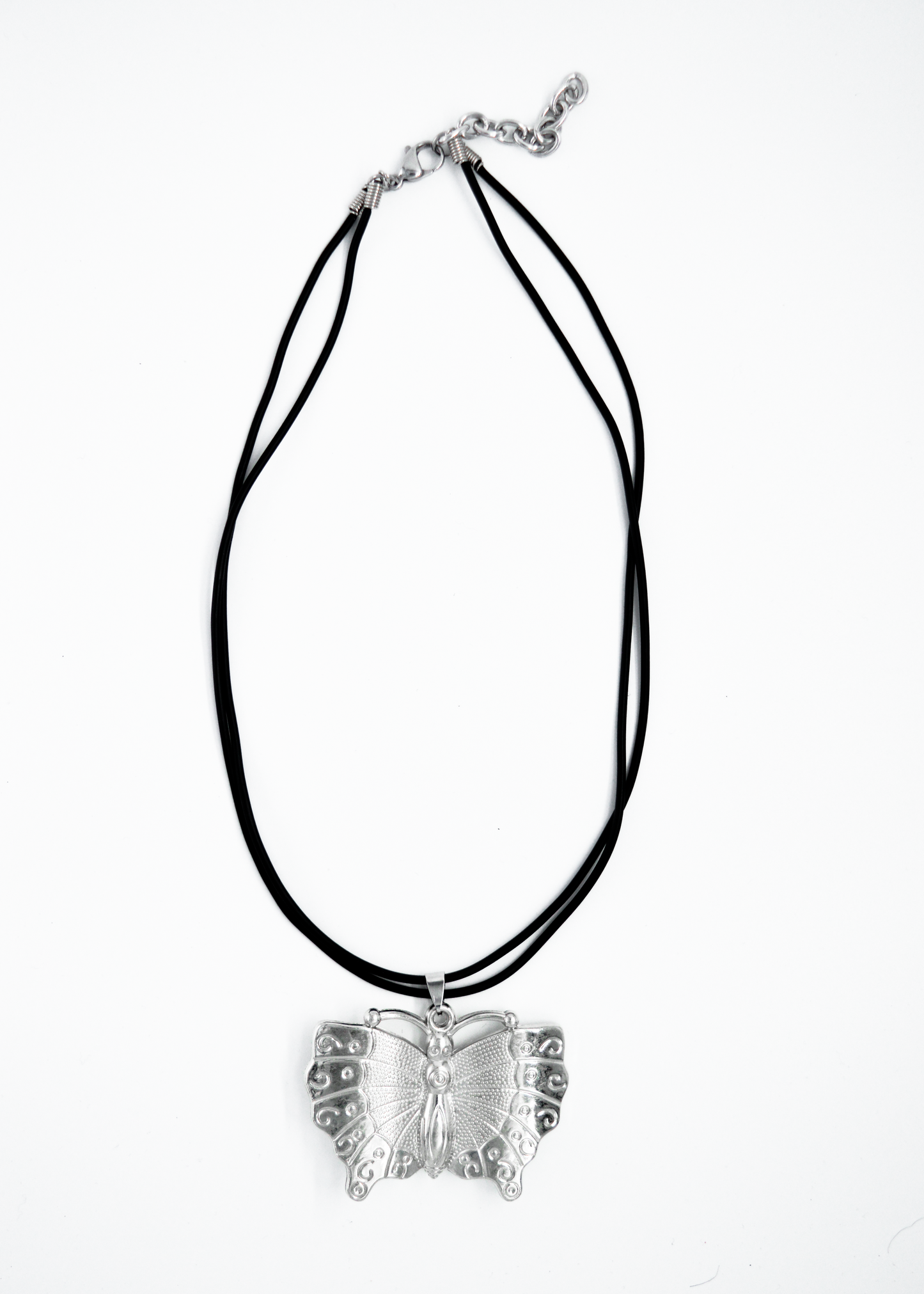 collar mariposa tira