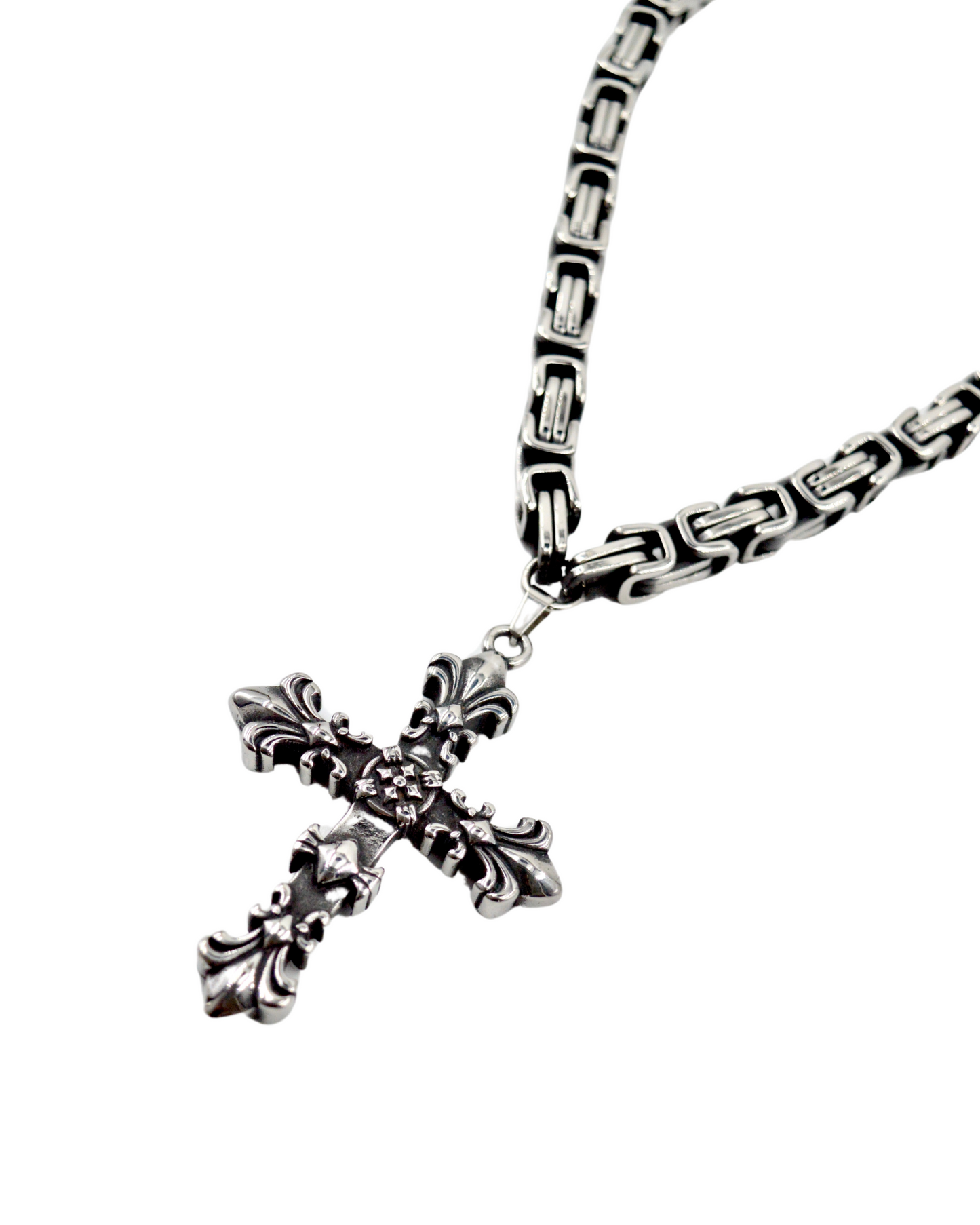 collar BLACK MIST chain