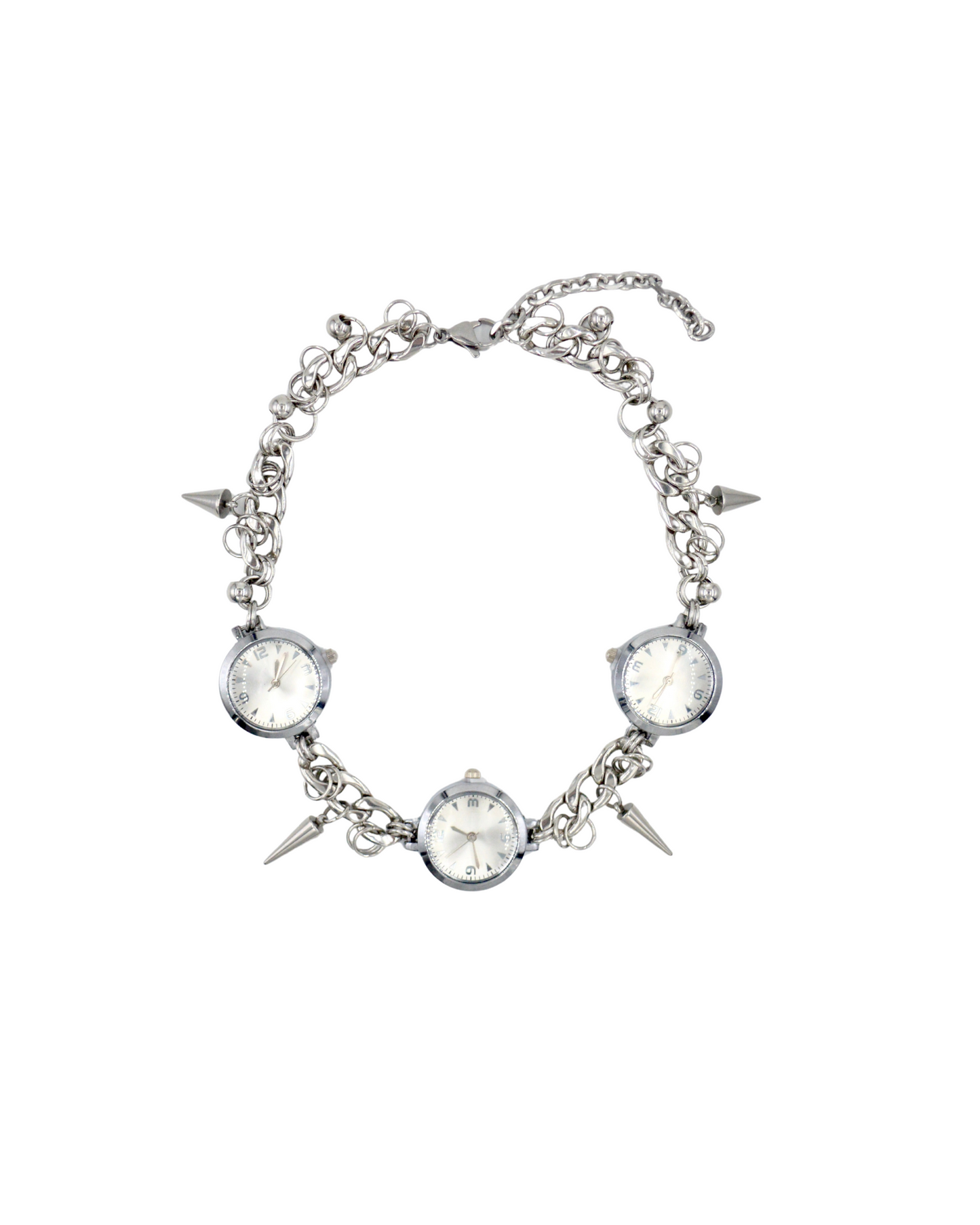 collar trío de relojes