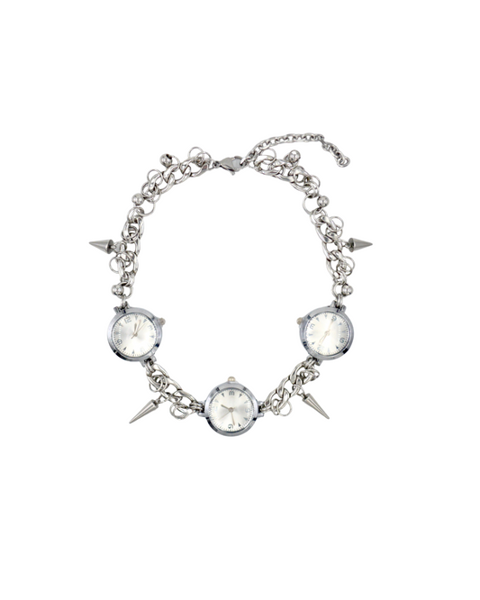 collar trío de relojes