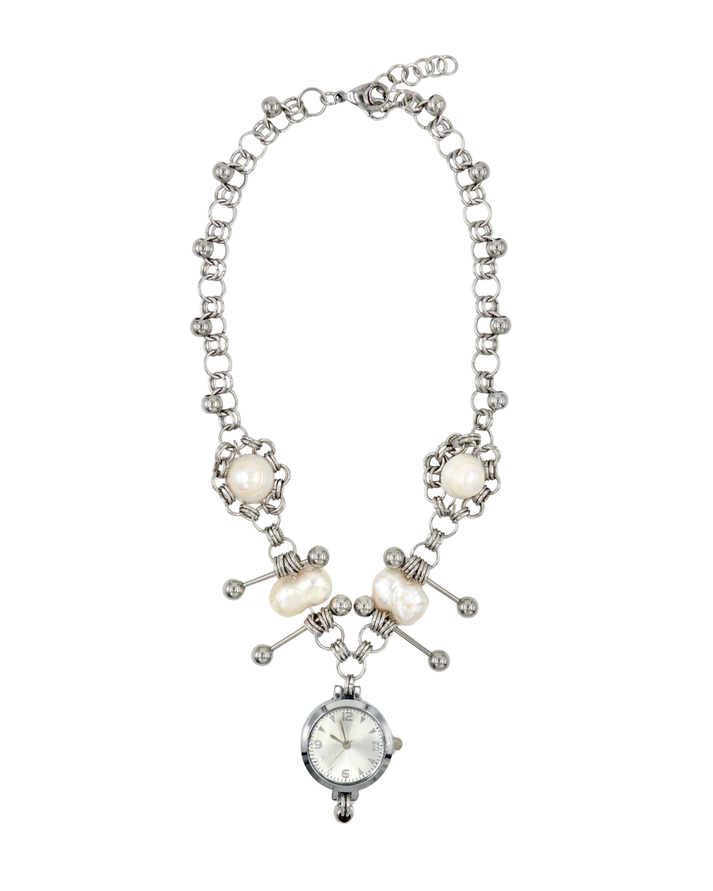 collar simple pearly