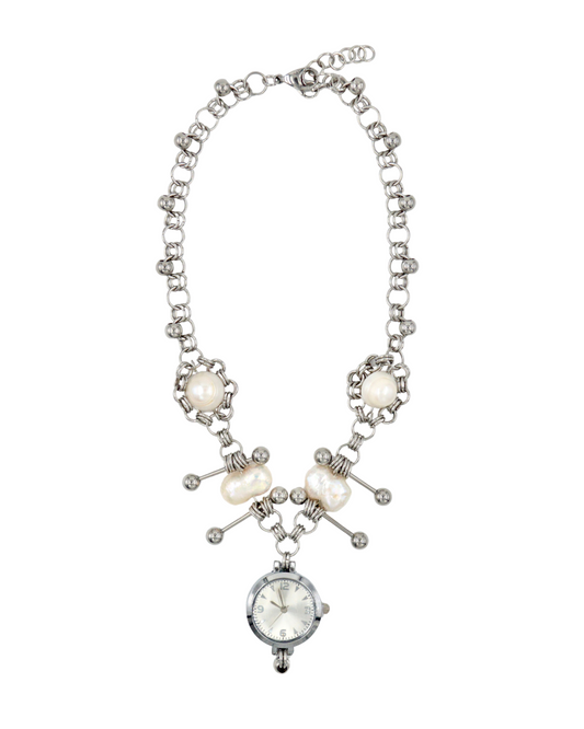 collar simple pearly