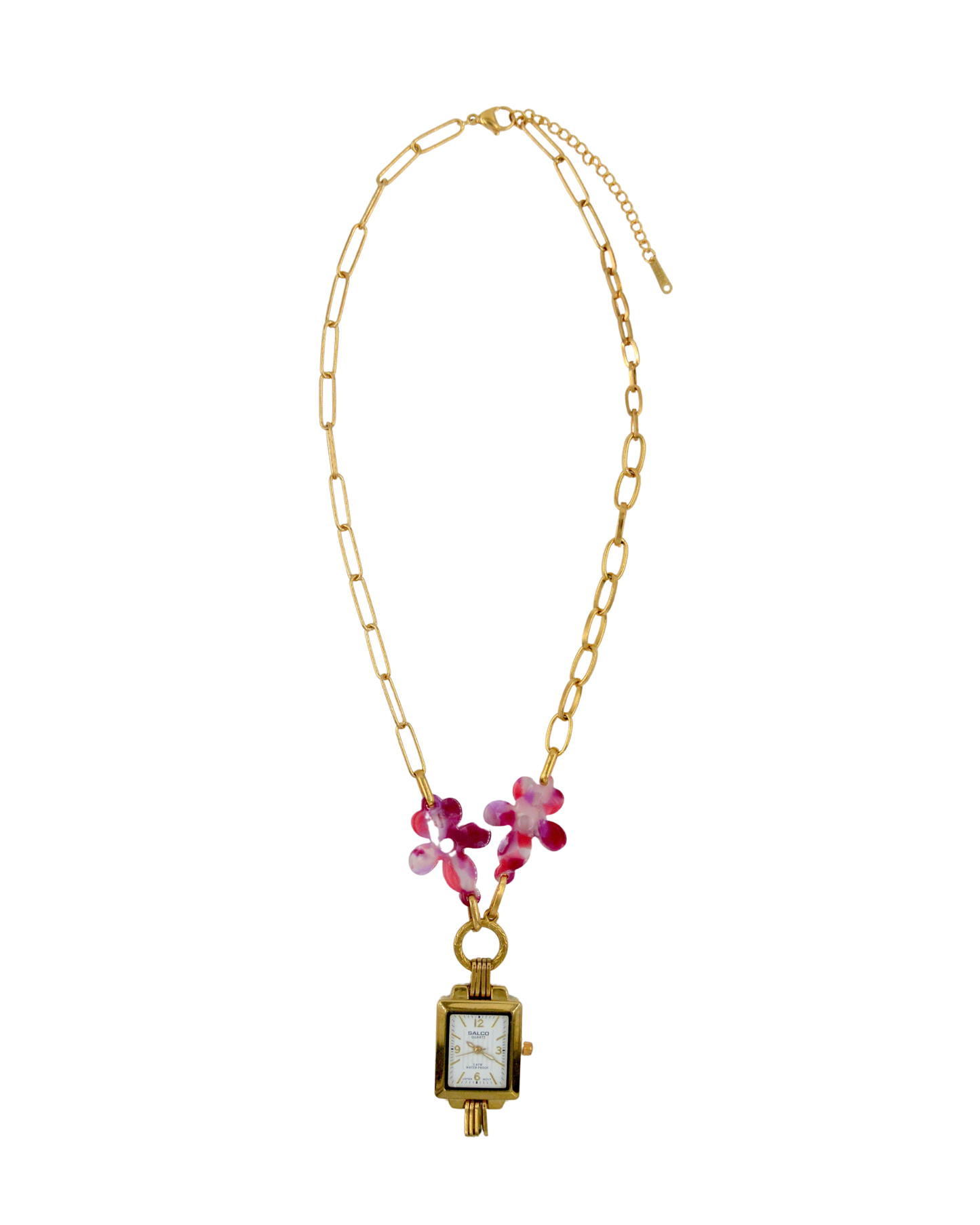 collar florido