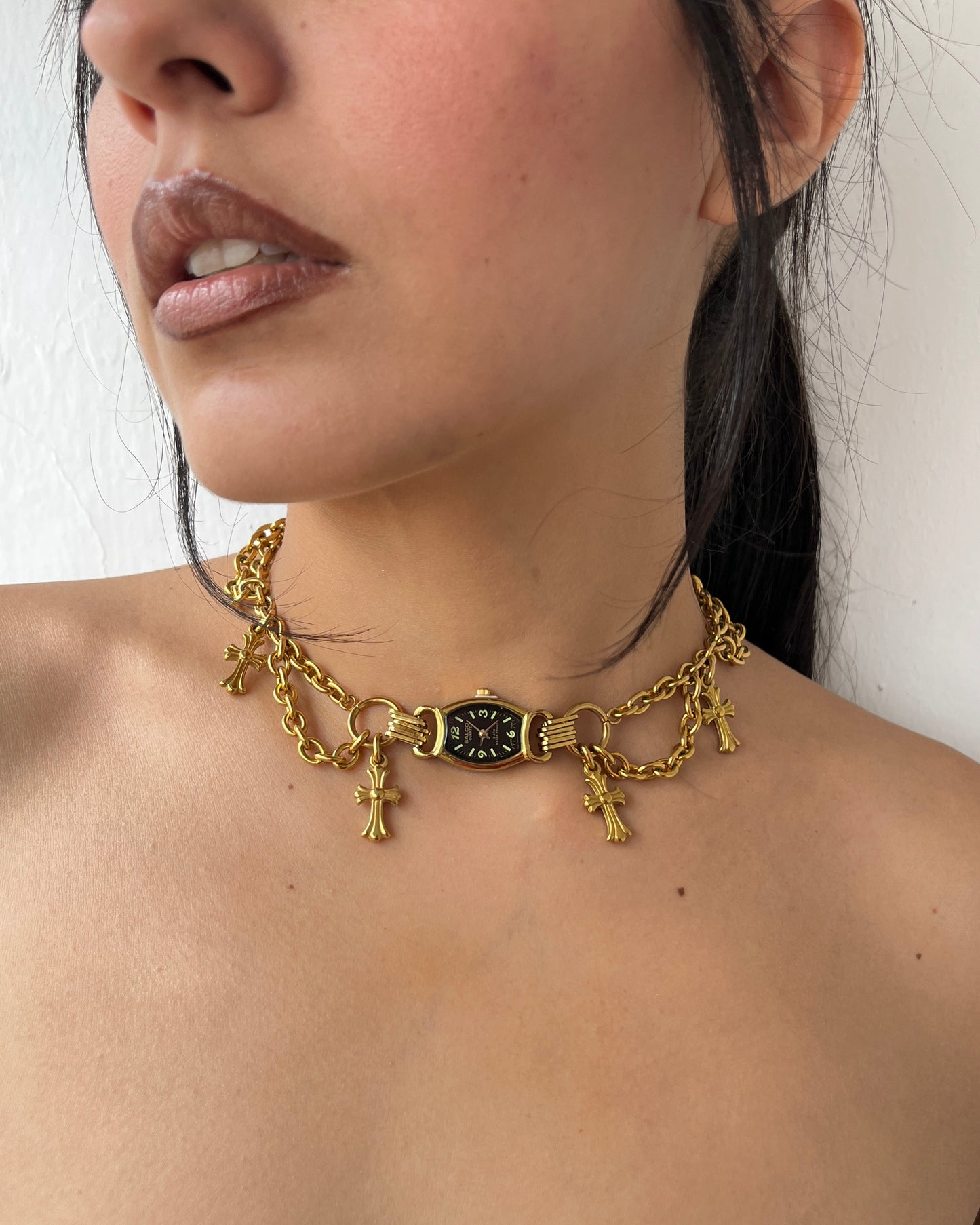 collar CROSS black
