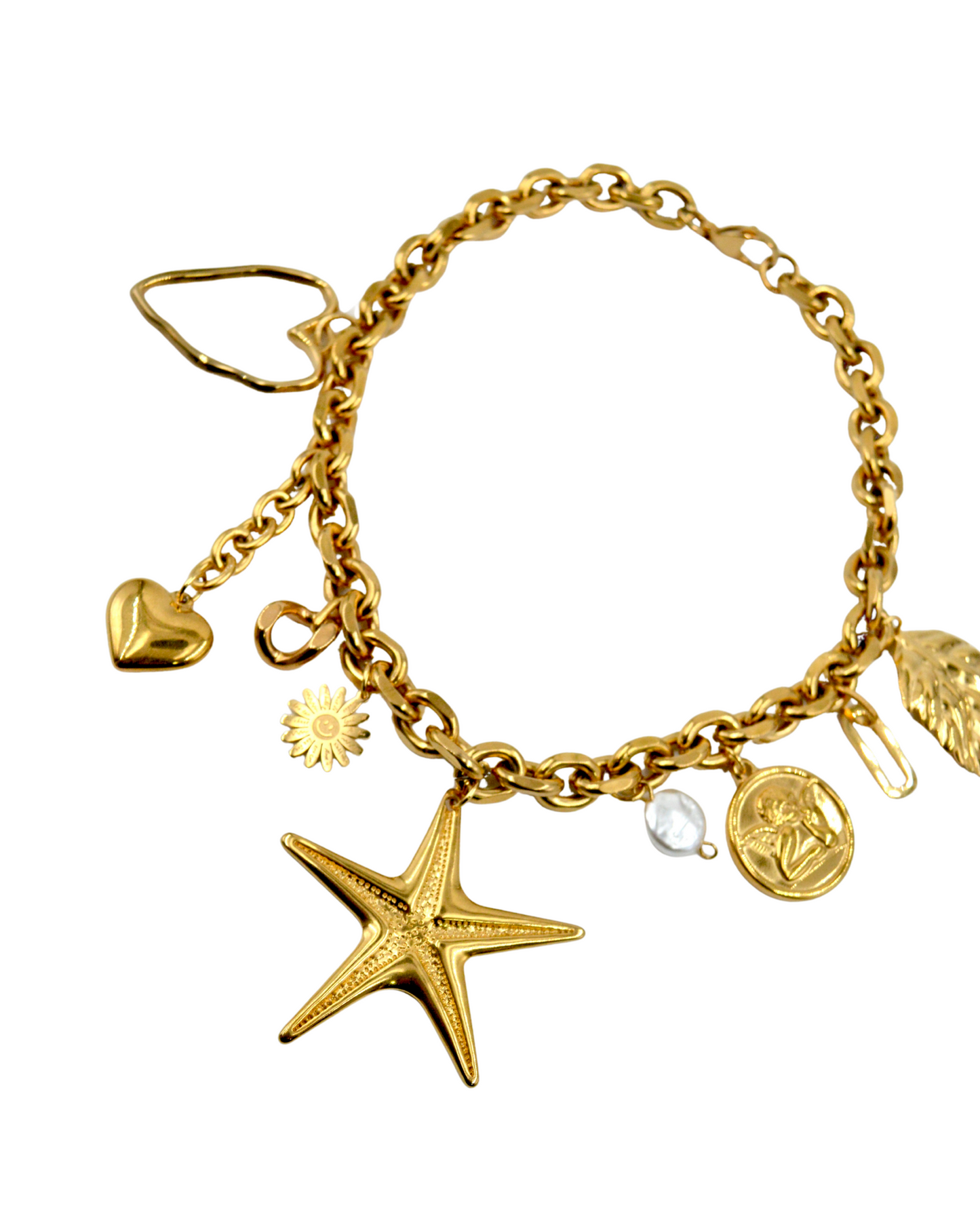 collar llavero GOLDIE (pieza única)