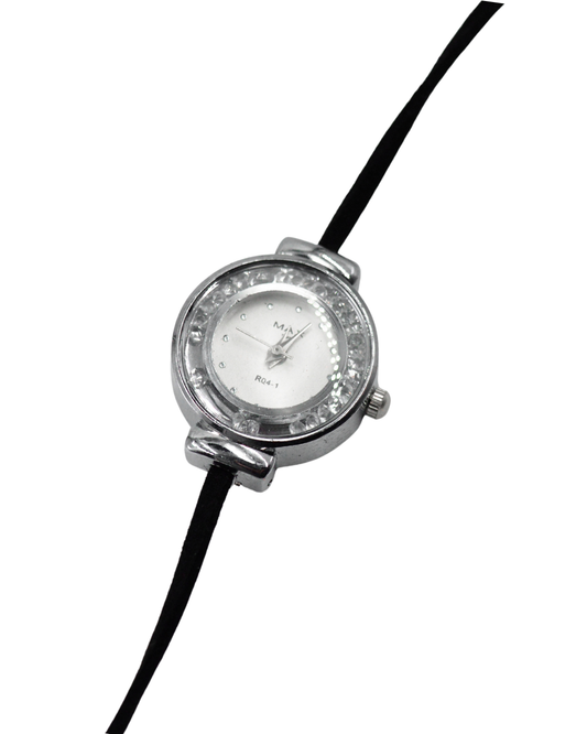 collar reloj diamanté