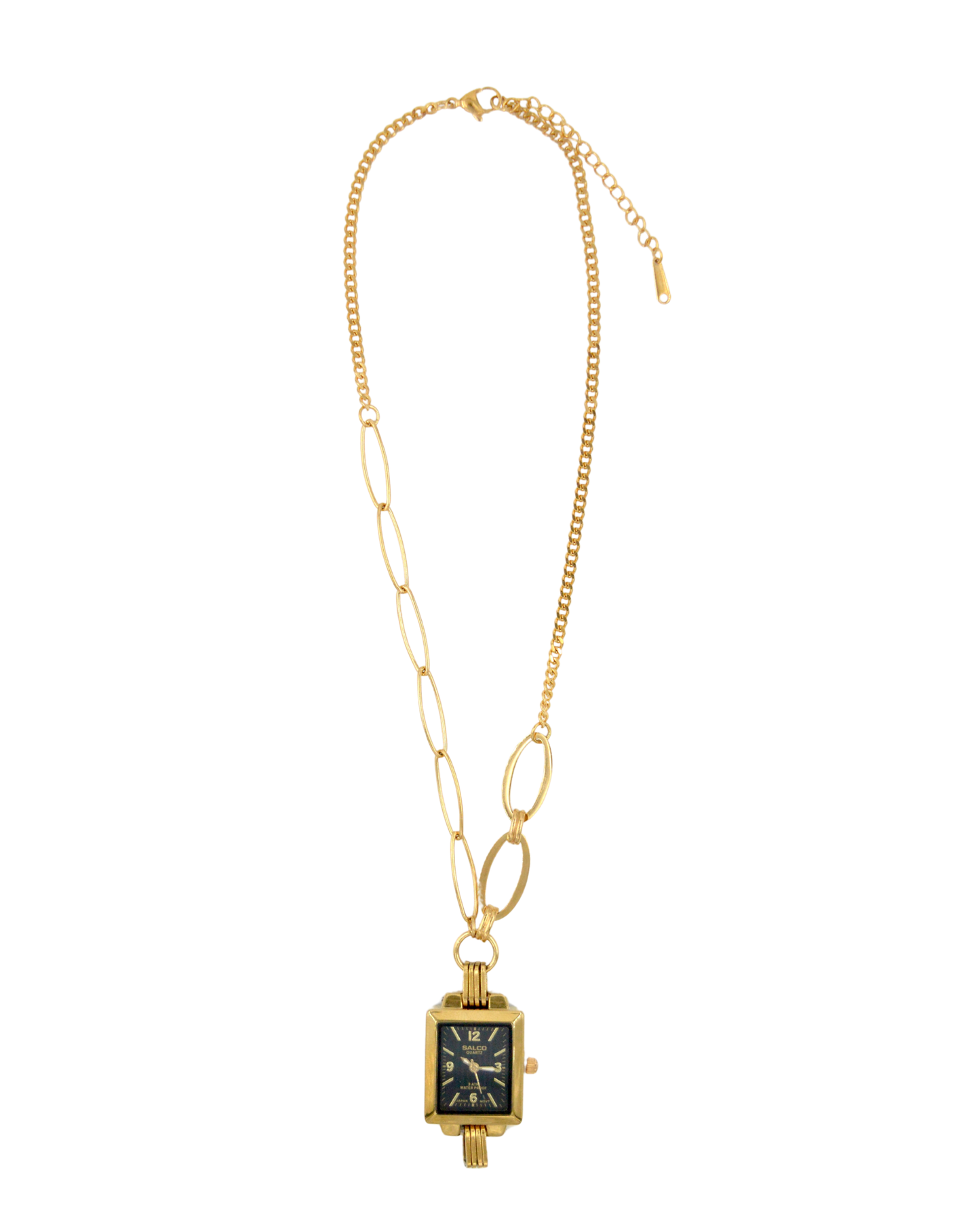 collar OVAL gold
