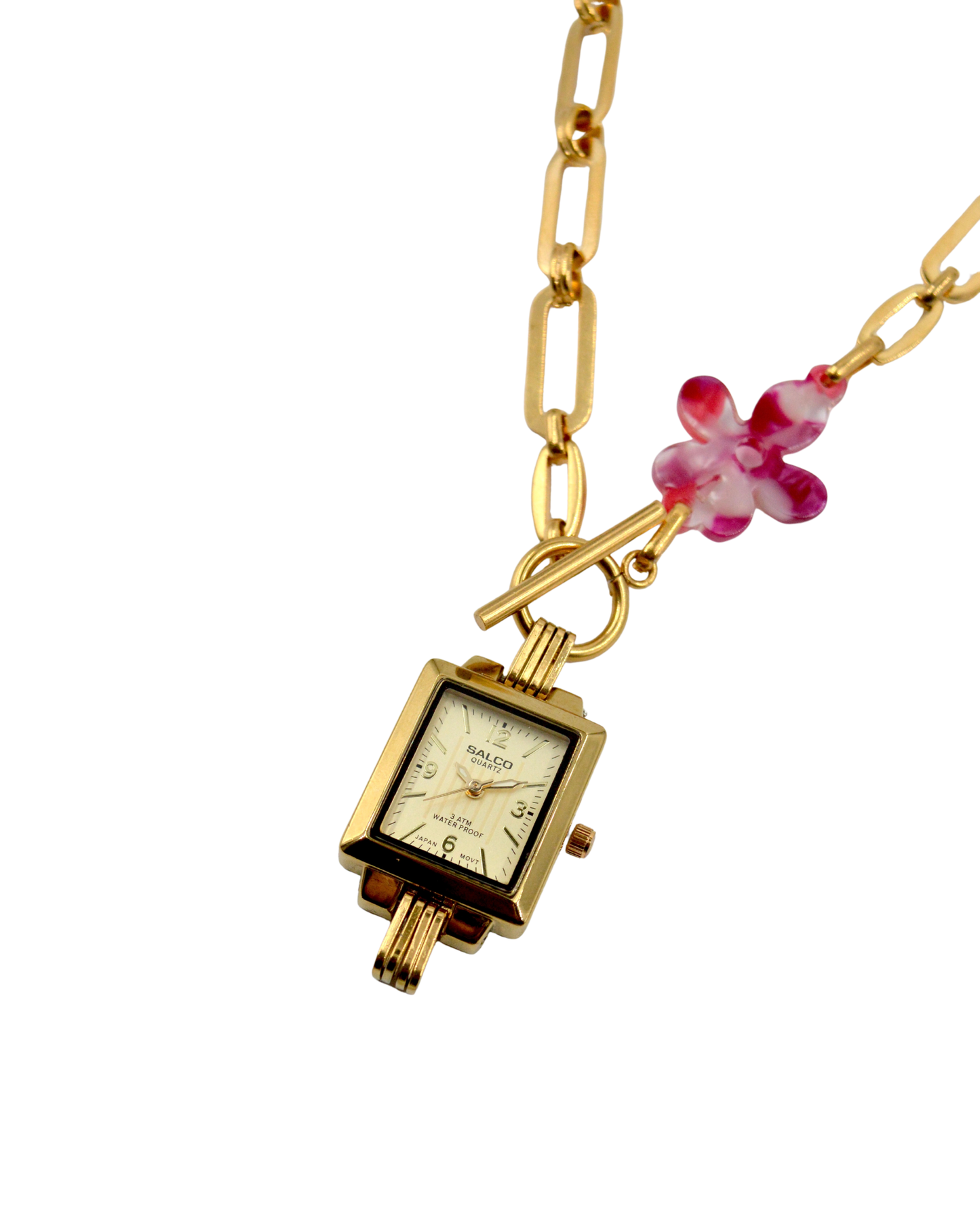 collar pink ring