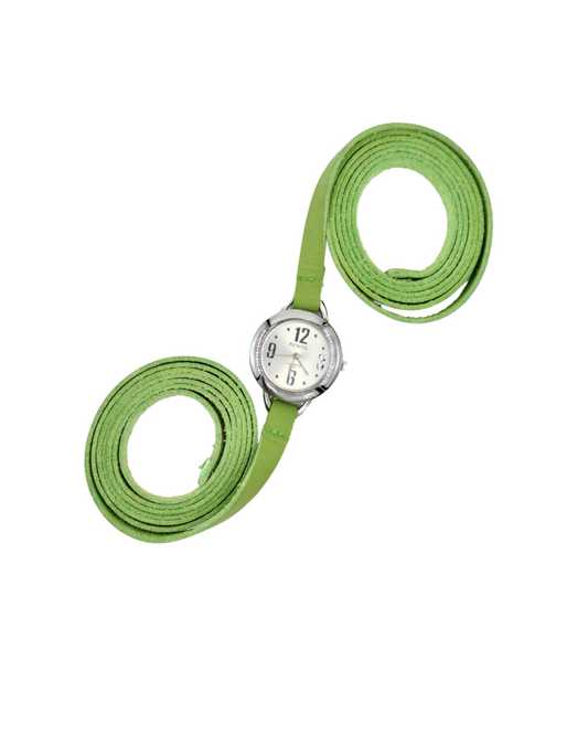 collar green lazo