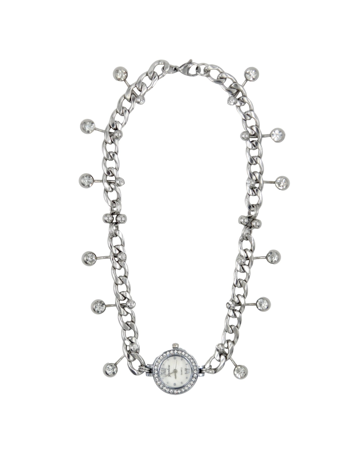 collar reloj piercings