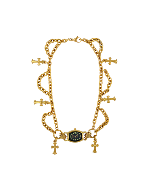 collar CROSS black