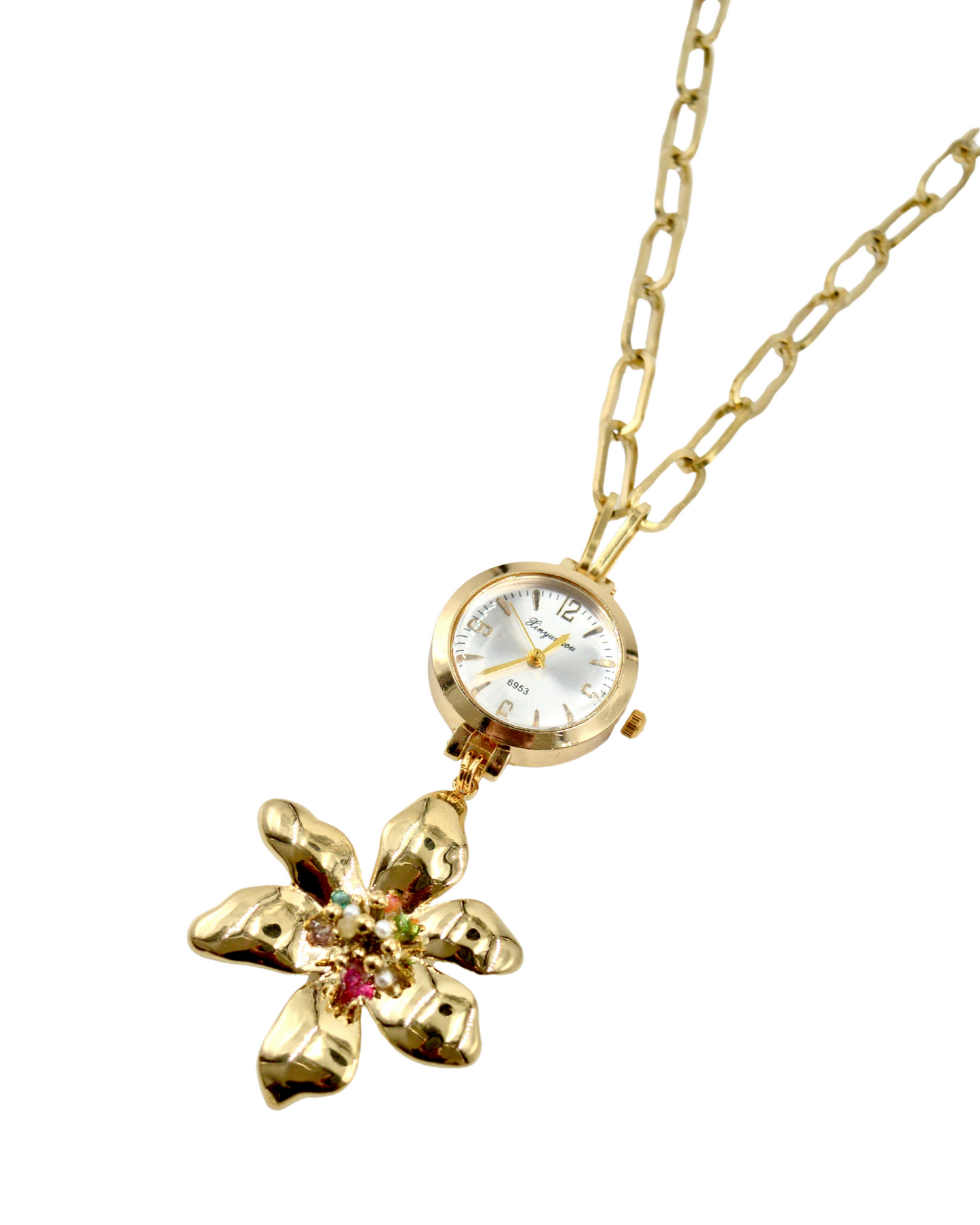 collar Orquídeas