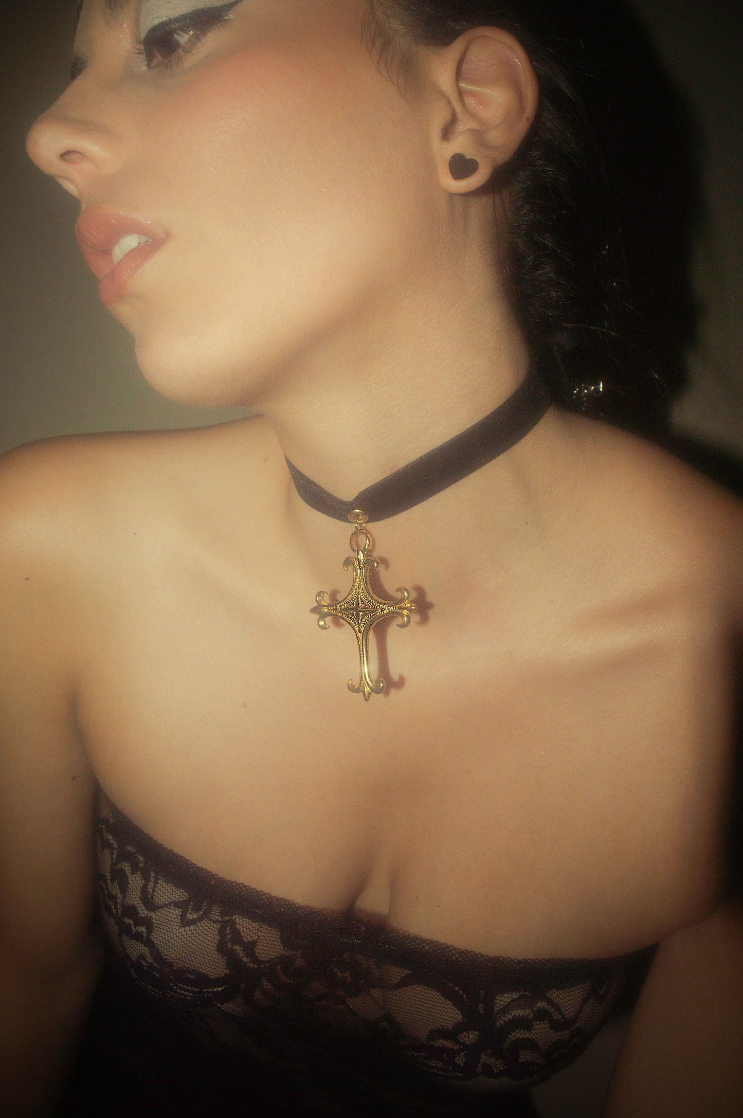 collar cruz GOLDIE lazo