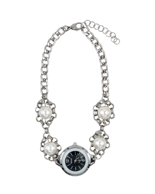 choker pearl mist
