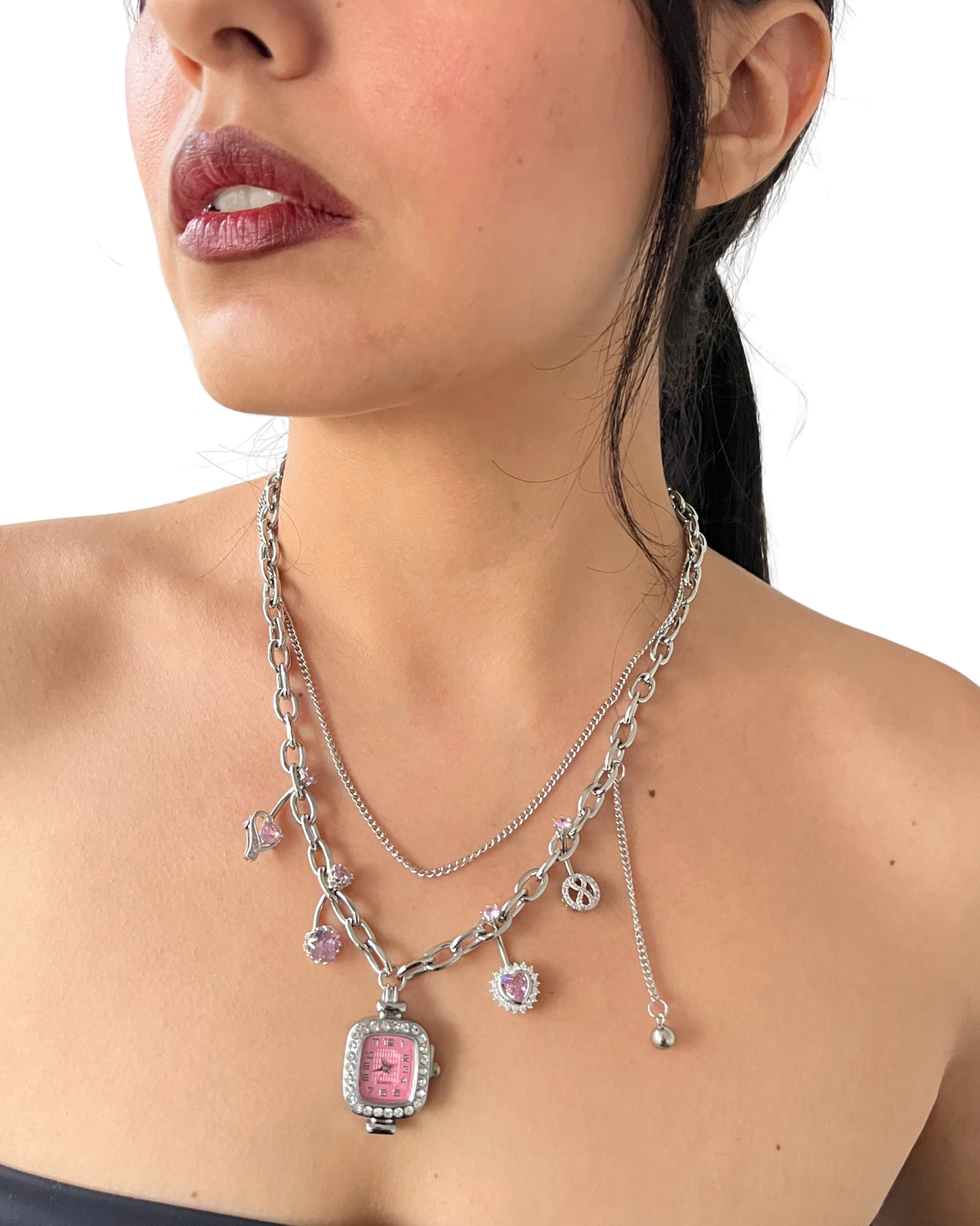 collar pink life