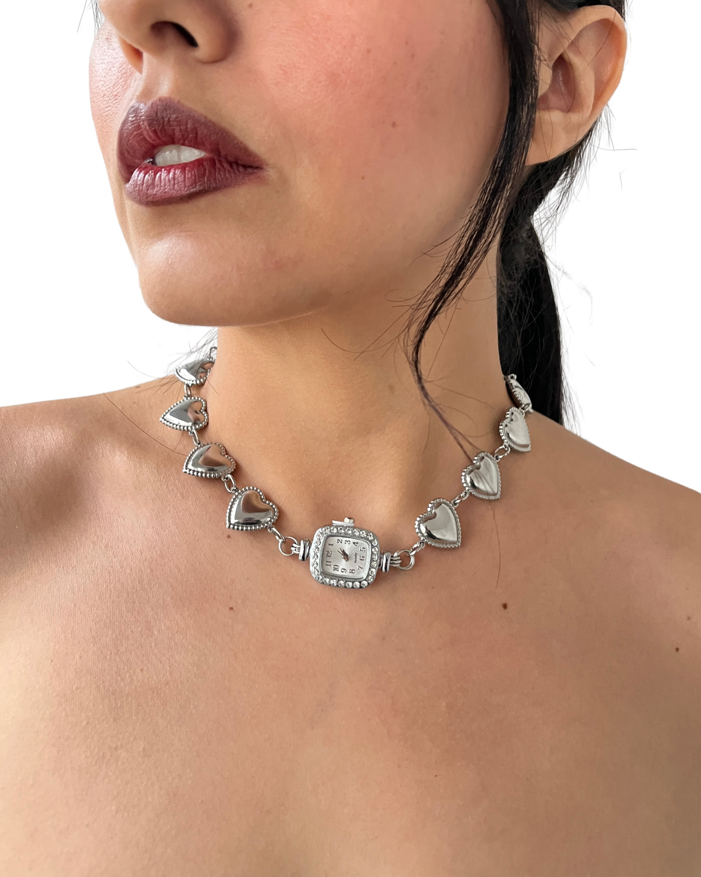 collar corazonada