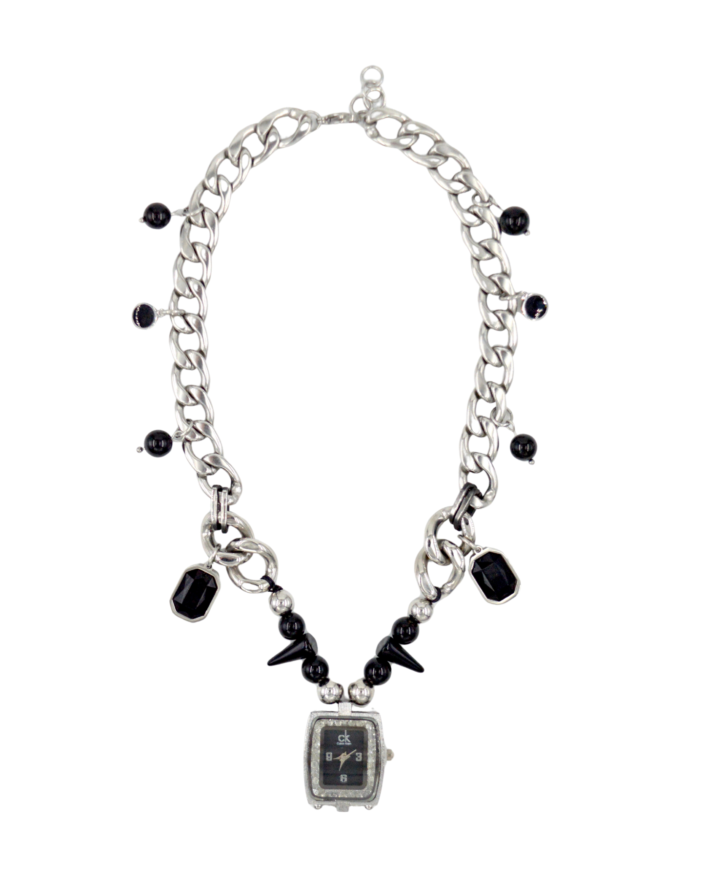 collar piedra negra