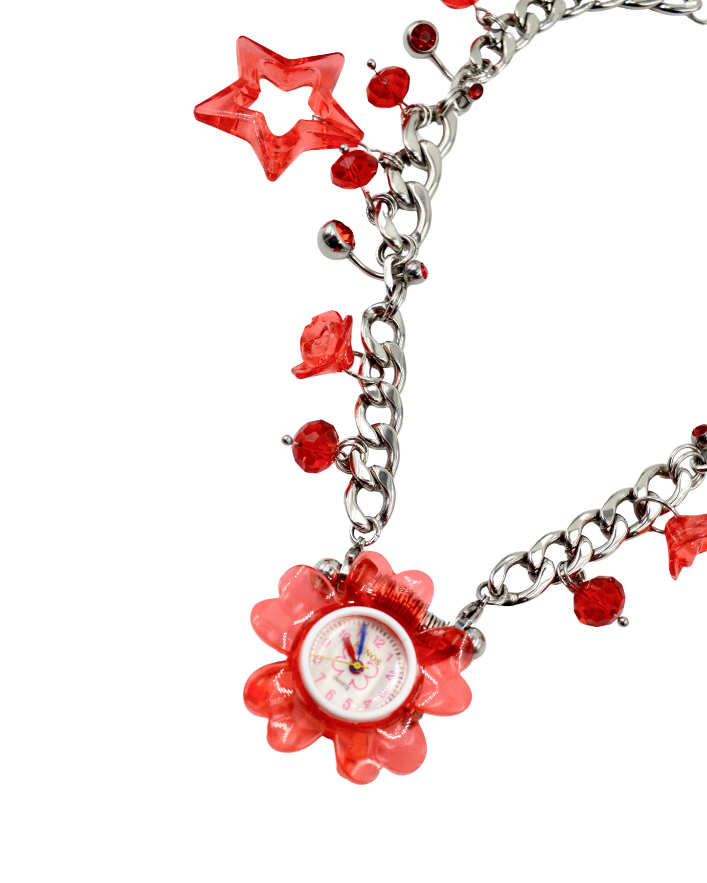 collar flor kawaii