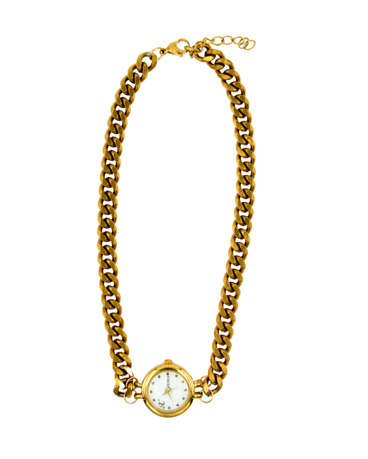 collar reloj goldie