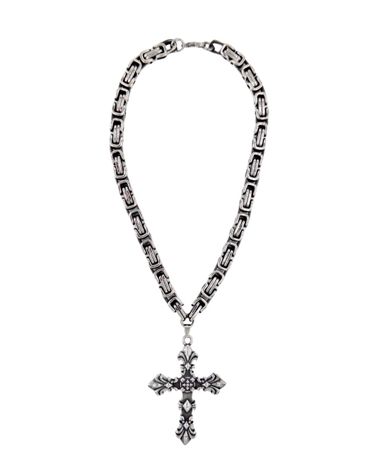 collar BLACK MIST chain